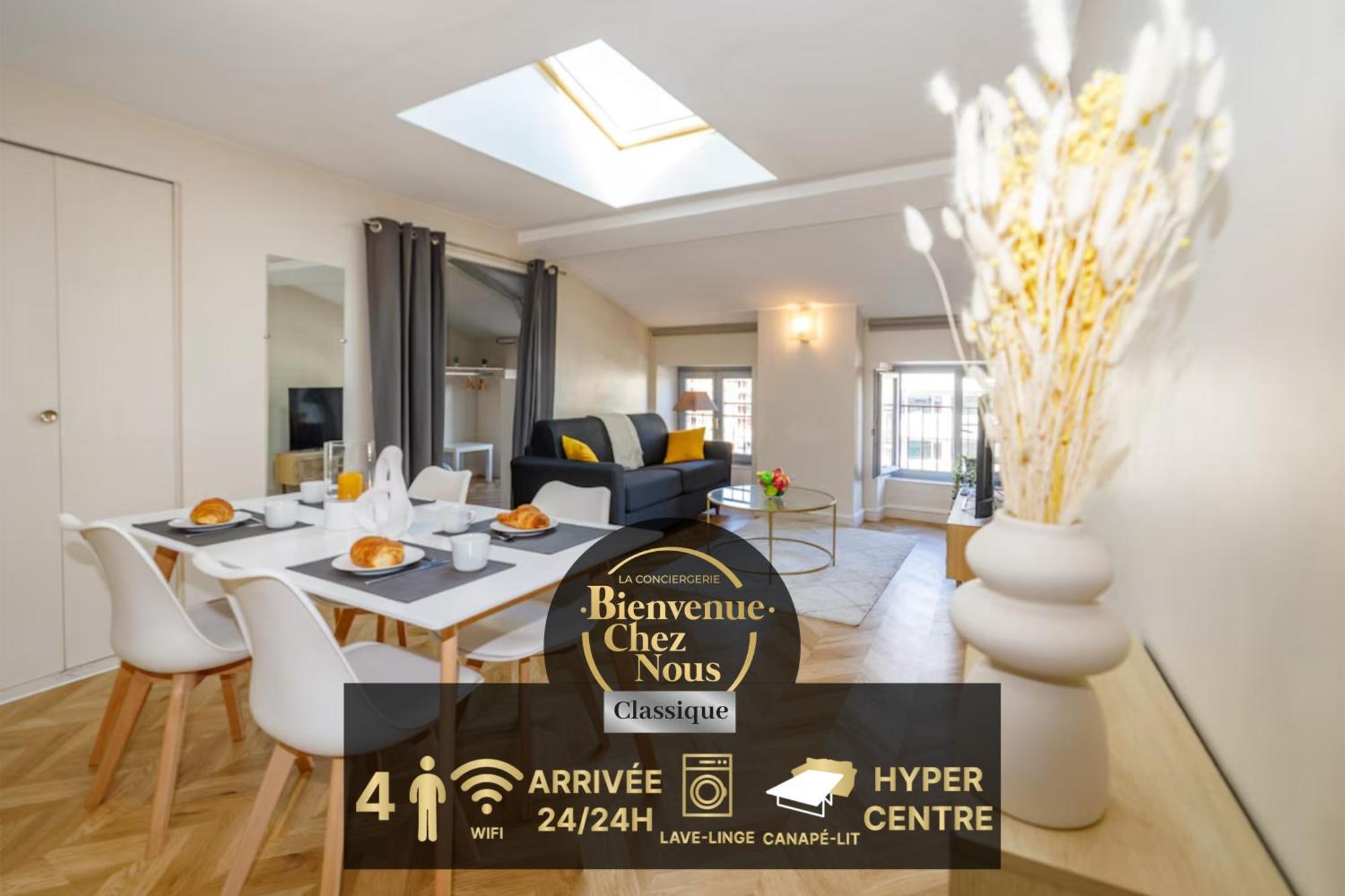 T2 Cozy Proche Du Centre Avec Canape Lit - 51Blatin Клермон-Феран Екстериор снимка